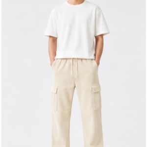 Straight Fit Cargo Trousers