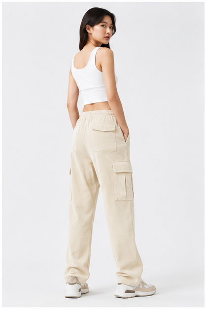 Straight Fit Cargo Trousers - Image 5