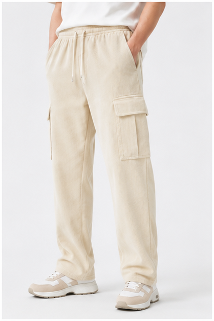 Straight Fit Cargo Trousers - Image 3