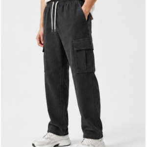 Straight Fit Cargo Trousers
