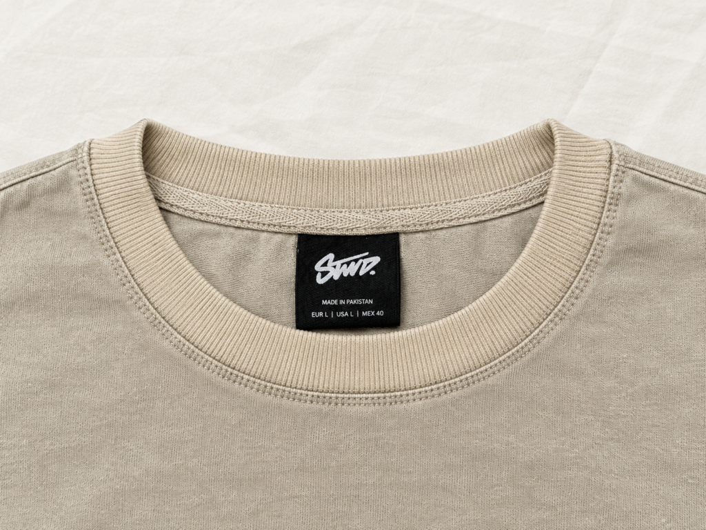 STWD, Premium t-shirt, Beige