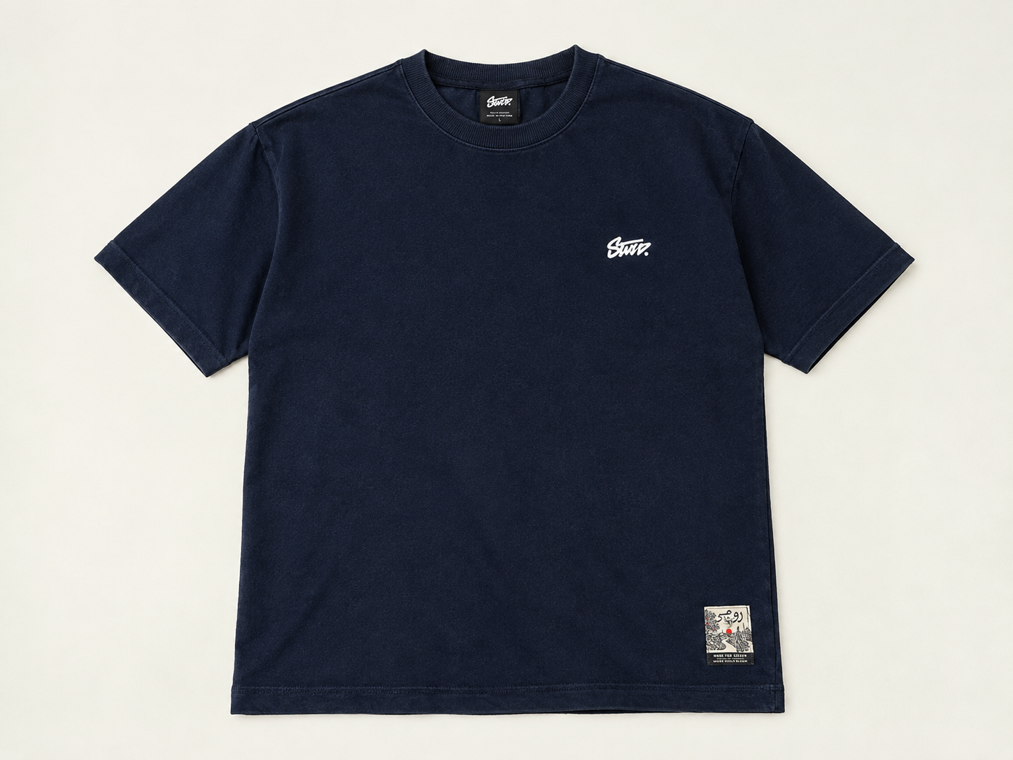 STWD, Premium t-shirt, Navy blue - Image 1