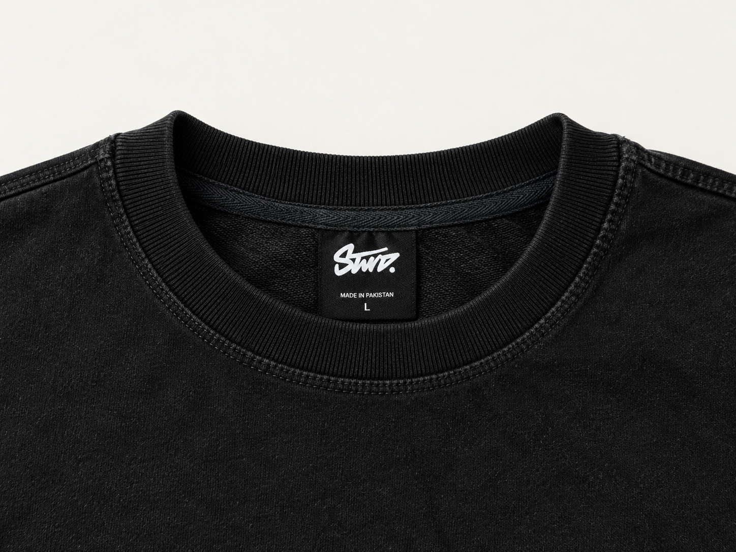 STWD, Premium t-shirt, Black - Image 3