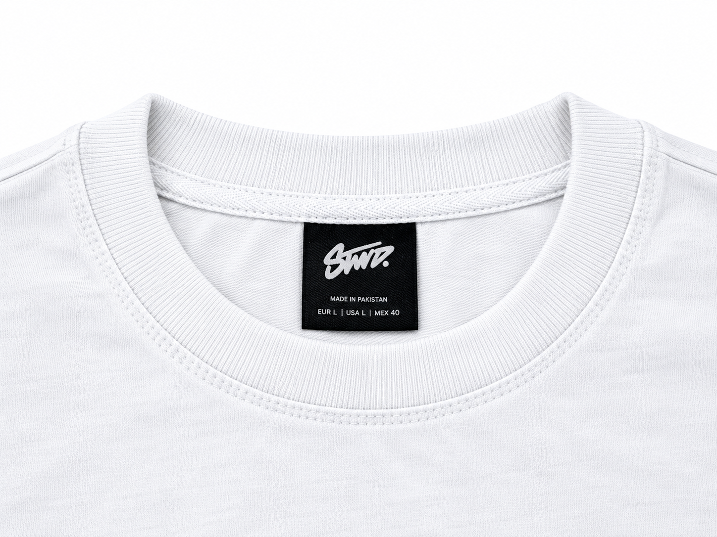 STWD, Premium t-shirt, White - Image 3