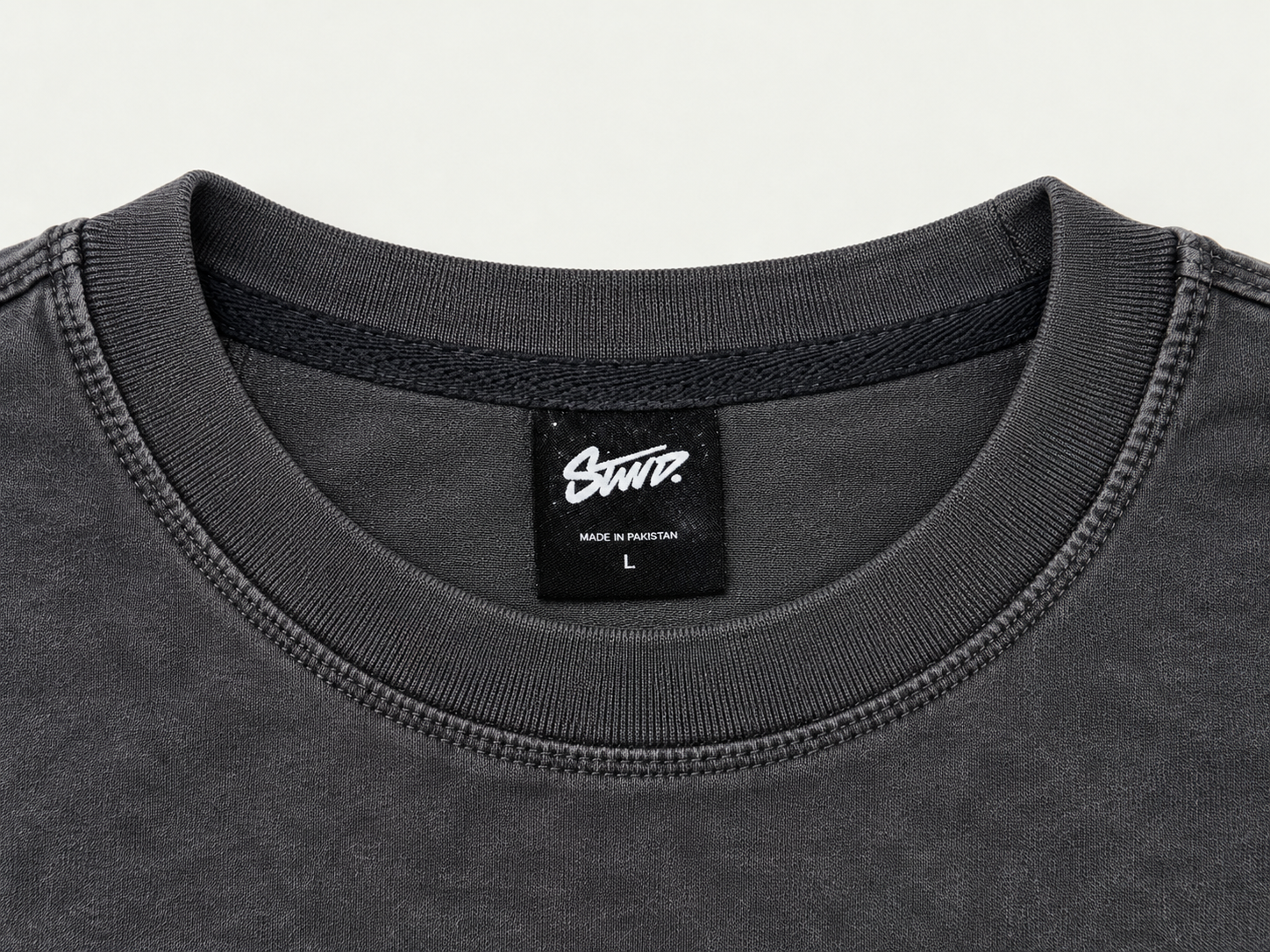 STWD, Premium t-shirt, Charcoal - Image 3