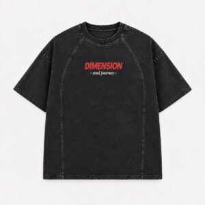 Dimension, Black Vintage Tee - Image 4