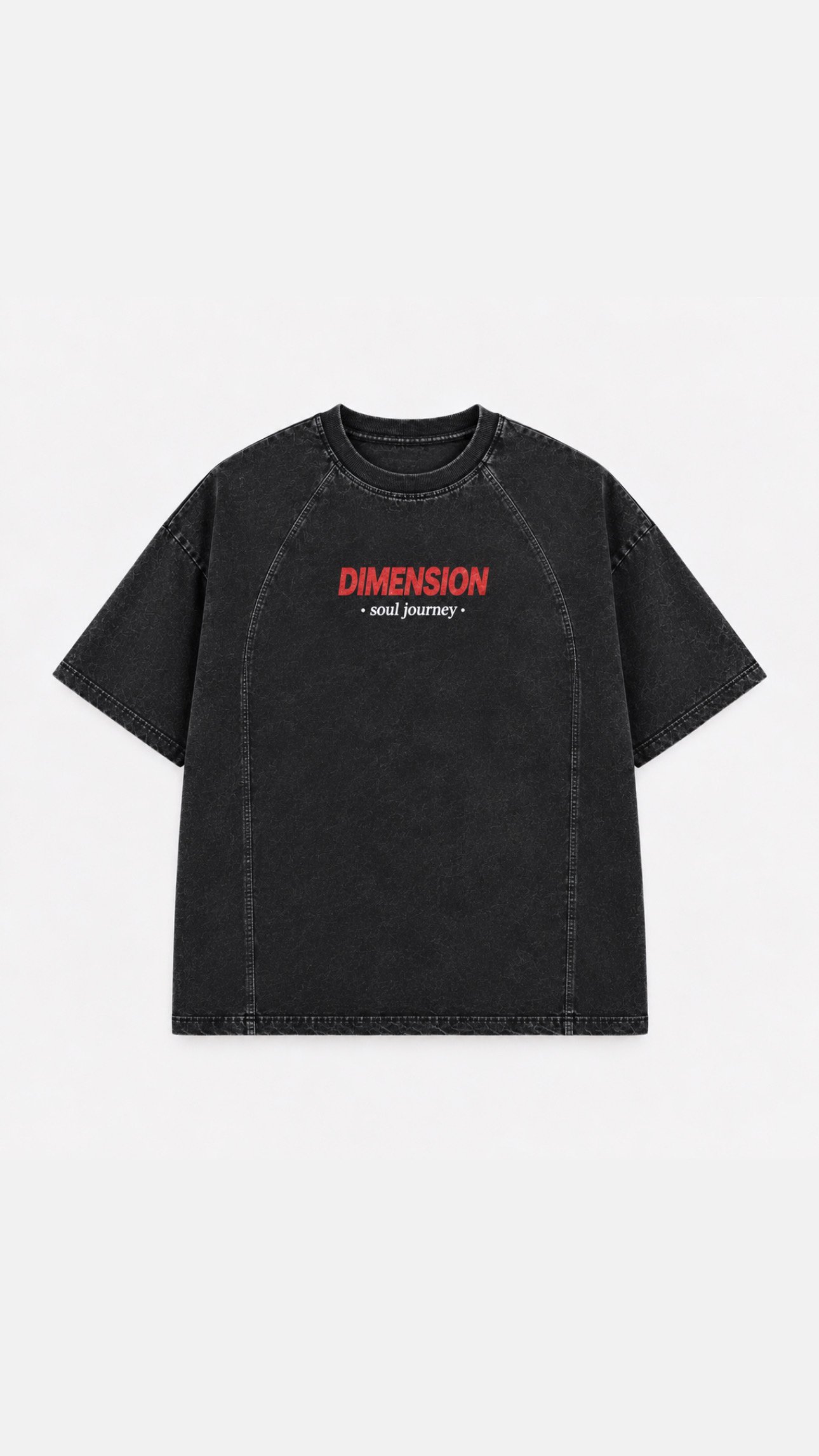 Dimension, Black Vintage Tee - Image 4