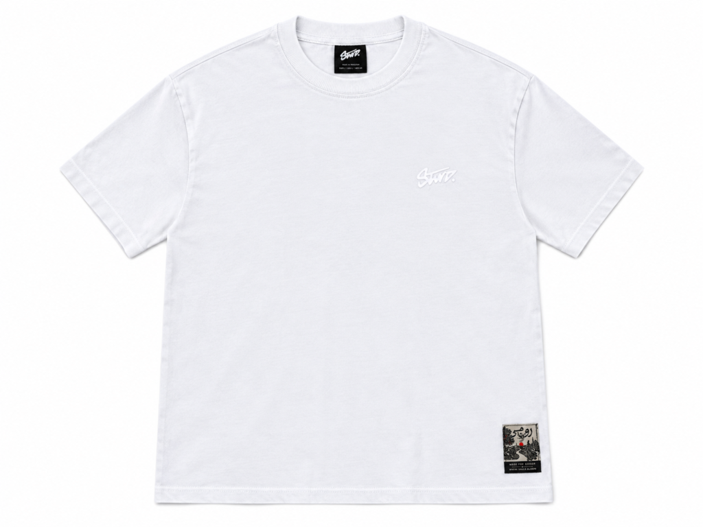 STWD, Premium t-shirt, White