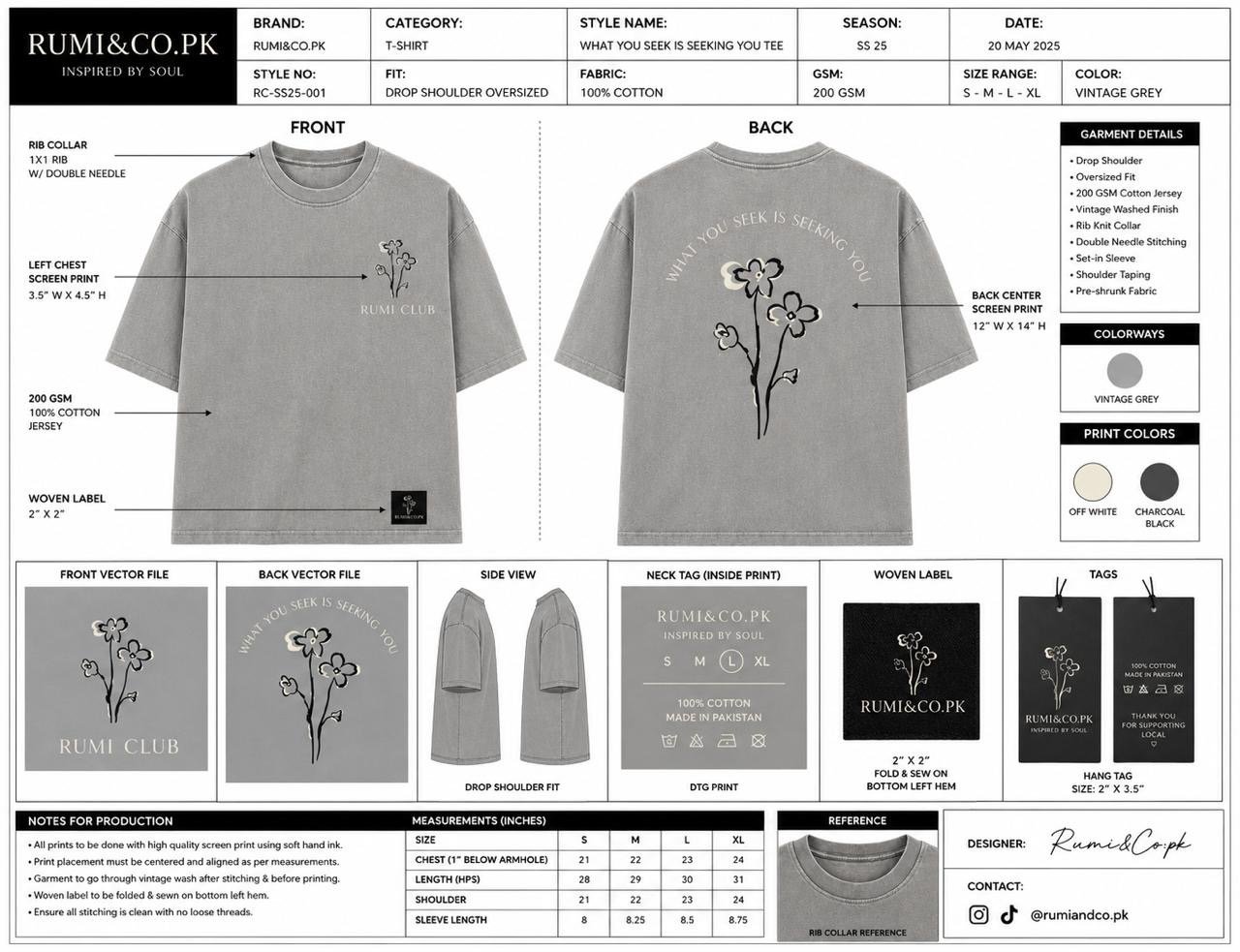 Rumi Club, Vintage Tee - Image 8